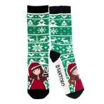 Чорапи в подаръчна кутия Santoro Gorjuss - Merry and Bright, Tis The Season