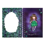 Тетрадка със спирала Santoro Gorjuss - To The Ends Of The Earth, Широки редове, 100 листа