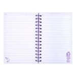 Тетрадка със спирала Santoro Gorjuss - To The Ends Of The Earth, Широки редове, 100 листа