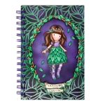 Тетрадка със спирала Santoro Gorjuss - To The Ends Of The Earth, Широки редове, 100 листа