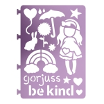 Тетрадка с пособия Santoro Gorjuss - Be Kind To Yourself