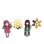 Коледен гирлянд Santoro Gorjuss Merry and Bright - 3 m