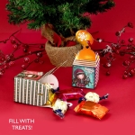 Комплект подаръчни кутии Santoro Gorjuss - Mеrry and Bright, 6 броя