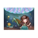 Папки с копче Santoro Gorjuss Making Waves - Deep Secrets and The World Is Your Oyster, 2 броя
