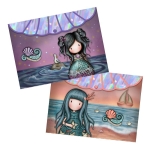 Папки с копче Santoro Gorjuss Making Waves - Deep Secrets and The World Is Your Oyster, 2 броя