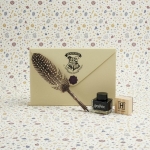 Луксозен комплект за писане на писма Cerda - Harry Potter 