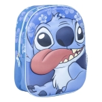 Раница за детска градина 3D LILO AND STITCH - Stitch, Blue