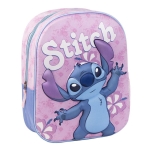 Раница за детска градина 3D LILO AND STITCH - Stitch, Pink