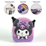 Раница за детска градина 3D Kuromi - Hello Kitty
