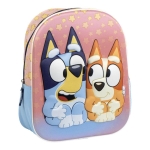 Раница за детска градина 3D Bluey, Със страничен джоб, Pink