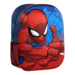 Раница за детска градина 3D Spiderman, Със страничен джоб