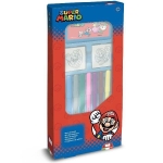 Джобен сет за рисуване с печати Panini - Super Mario