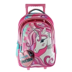 Ученическа раница с колелца Graffiti Unicorn - Believe in Unicorn