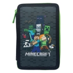 Ученически несесер с пособия Graffiti Minecraft - All Budies, с 2 ципа