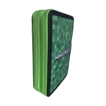 Ученически несесер с пособия Minecraft Creeper - Green, с 2 ципа