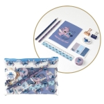 Комплект ученически пособия Cerda Stitch - В прозрачен несесер