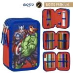 Ученически несесер с пособия Cerda Avengers - с 3 ципа