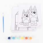 Творчески комплект Cerda - Bluey, Рисуване по номера