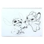 Скицник Stitch Gen-Z - 40 страници, със стикери
