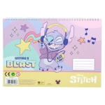 Скицник Stitch Gen-Z - 40 страници, със стикери