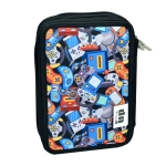 Ученически несесер с пособия Back Me Up - Bmu Game, с 2 ципа