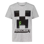 Пижама с къс ръкав и панталон Minecraft - Creeper, Gray