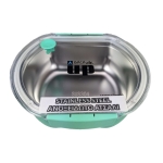 Метална кутия за храна Back Me Up - Turquoise, 680 ml