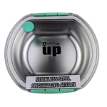 Метална кутия за храна Back Me Up - Turquoise, 680 ml