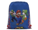 Ученическа спортна торба с връзки Super Mario