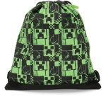 Ученическа спортна торба Panini Minecraft - Green