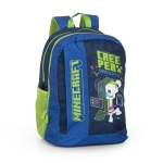 Ученическа раница Panini Minecraft - Creeper Anatomy Neon