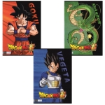 Тетрадка Panini Dragon Ball - А4, 40 листа, широки редове, асортимент