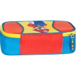 Овален ученически несесер Panini Super Mario - Tricolore, с 1 цип