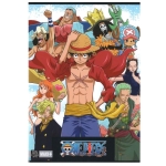 Тетрадка Panini One Piece - Luffy,  А4, 40 листа, широки редове, асортимент