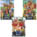 Тетрадка Panini One Piece - Luffy,  А4, 40 листа, широки редове, асортимент
