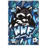 Тетрадка Panini WWF Illustrato - А4, 40 листа, широки редове, асортимент