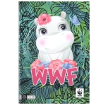 Тетрадка Panini WWF Illustrato - А4, 40 листа, широки редове, асортимент