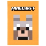 Тетрадка Minecraft Pixel - A4, 40 листа, широки редове, асортимент