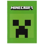 Тетрадка Minecraft Pixel - A4, 40 листа, широки редове, асортимент