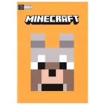 Тетрадка Minecraft Pixel - A4, 50 листа, широки редове, асортимент