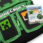 Ученическа раница Minecraft Pixels - с 2 отделения