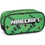Квадратен ученически несесер Minecraft Pixel - с 1 цип