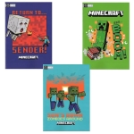 Тетрадка Minecraft Jolly - A4, 50 листа, широки редове, асортимент
