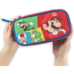 Овален ученически несесер Panini Super Mario - Red & Blue
