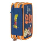 Ученически несесер с пособия Panini DragonBall - Goku, Blue & Orange, с 3 ципа