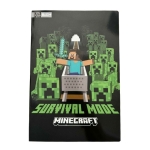 Тетрадка Panini Minecraft - Creepers, A4 , 50 листа, aсортимент