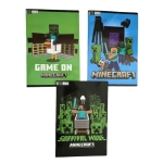 Тетрадка Panini Minecraft - Creepers, A4 , 50 листа, aсортимент