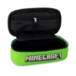 Овален ученически несесер Panini Minecraft - Creepers
