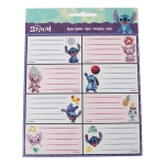 Ученически етикети Stitch - 16 броя