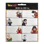 Ученически етикети Dragon Ball - 16 броя